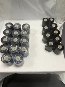 23 Wachs Thermotransferband für Zebradrucker 3,25 Zoll x 1476 Zoll Rolle - Bild 1 von 5