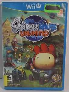 Scribblenauts Unlimited (Nintendo Wii U, 2012) antigua biblioteca - Imagen 1 de 3