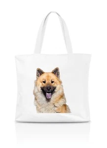 Einkaufstasche - Eurasier - Hund Dog Beutel Shopper Tragetasche Portrait Tasche - Bild 1 von 2