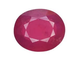 5,665ct Wunderschöne Erstaunliche Rote Natürliche Rubin Ovalschliff Lose Edel... - Bild 1 von 3