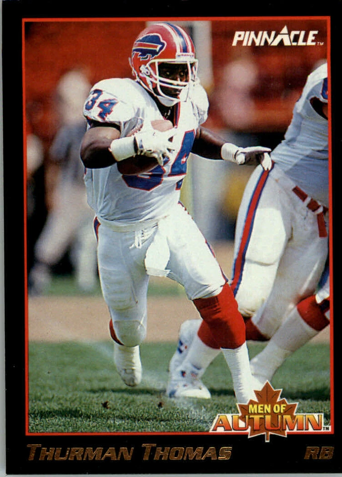 1993 Pinnacle Football "Men of Autumn" Insert Cards - Image 1 of 1