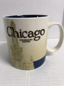 Starbucks Chicago 2012 Collector Series Coffee Mug  Cup 14oz - Picture 1 of 5