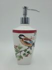 New Lenox Christmas Holiday Winter Song Soap Lotion Dispenser 7.5"