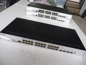 AU SELLER D-Link 1  X  DGS-1510-28P POE Smart Switch w/ 2x 10G SFP+ - TESTED - Afbeelding 1 van 7
