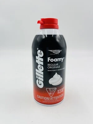 Crema de afeitar regular Gillette Foamy, regular, 11 oz Foto 1 de 2