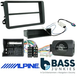 ALPINE iLX-F903D Stereo Fascia Steering Wheel Kit To Fit VW Tiguan 2015 Onwards - Picture 1 of 1