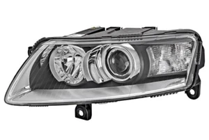 HELLA Bi-Xenon Headlight With DRL LEFT LH Fits AUDI A6 C6 2004-2008 - Picture 1 of 2