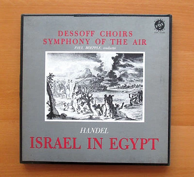 VOX STPL 511.642 Handel Israel In Egypt Paul Boepple 2xLP Stereo VG/EX - Image 1 of 4