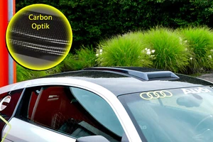 Design Dachhutze Roofcover Lufthutze aus ABS passend für Audi R8 42 Carbon Optik - Bild 1 von 3