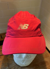 New Balance Womens Hot Pink Baseball Hat Cap Adjustable Back Strap Golf Running