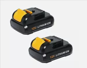 2 Pack DCB204 20V 8.5Ah Lithium Battery for Dewalt DCB200 DCB180 DCB181 DCB182 - Picture 1 of 8