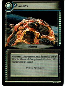 STAR TREK CCG 2E PROMO CARD 0P81 NO KILL I  - Picture 1 of 1