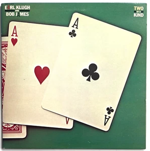 EARL KLUGH AND BOB JAMES "TWO OF A KIND" CAPITOL JAZZ STEREO VINYL LP RECORD VG+ - Picture 1 of 2