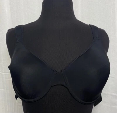 Pack de 2 sujetadores camisetas negras con aros 34DD para mujer  Foto 1 de 4