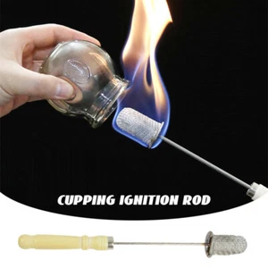 Varilla de encendido de ventosas Antorcha de ventosas de vacío Encendedor Punto de acupuntura chino Cuidado de la salud - Imagen 1 de 13