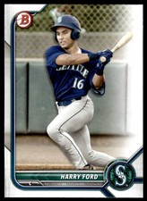Harry Ford 2022 Bowman Prospects A #BP-78 Seattle Mariners