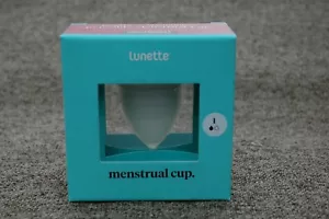 Lunette Menstrual Cup Model 1 - Reusable - Clear - New - Free Shipping - Picture 1 of 2