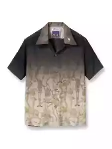 SUN SURF SPECIAL EDITION KYOSAI Skeleton Aloha Hawaiian Shirt - Picture 1 of 10