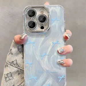 For iPhone 16 15 14 13 Fashion Women Girl IMD Phone Case Cover Glitter Diamond - Photo 1 sur 30