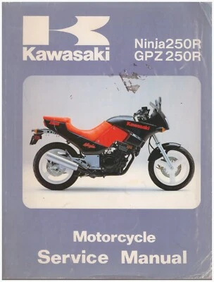 Manual De Oficina - Service Manual - Kawasaki Ninja 250R GPZ250R 99924-1066-01 - Imagen 1 de 2