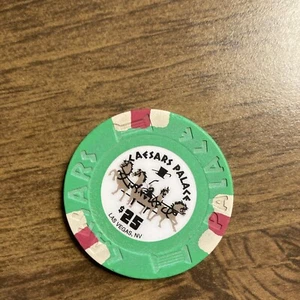 $25 Caesars House  las vegas nevada  casino chip - Picture 1 of 4