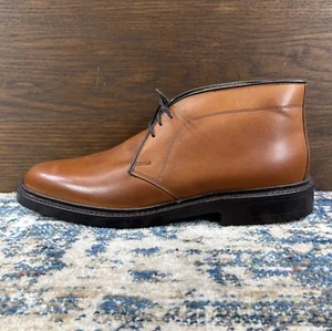 Vtg Allen Edmonds Dundee Chukka Ankle Boot Brown Leather Mens Sz 7.5D NWOB - Picture 1 of 14