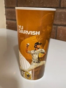 2 San Diego Padres Yu Darvish Souvenir Cups from Petco Park 2023 Season - Picture 1 of 2
