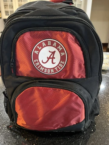 FOCO NCAA Alabama Crimson Tide High End Backpack Cover
