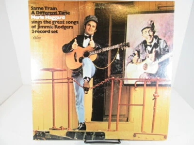 Merle Haggard-Same Train A Different Time 2X LP Capitol SWBB223 VG/VG+ c VG+ - Image 1 of 4