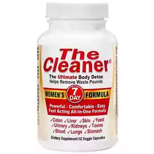 The Cleaner, Women's Detox Cleanse, Capsules 52 Count Full, Body Support, 7 Days - Picture 1 of 6