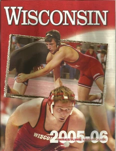2005-06 Wisconsin Badgers College Wrestling Media Guide - Picture 1 of 1