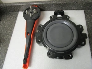 Georg Fischer Type 567 568 Butterfly Valve 8" DN200 PVC-U EPDM 150psi +GF+  - Picture 1 of 6