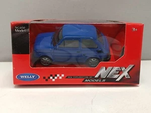 Fiat 126 - 1980 Blu Blue Welly Nex 1:43 Modellino Auto Nuovo - Foto 1 di 4