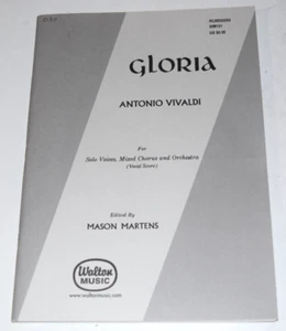 Partituras Gloria - Antonio Vivaldi - Vintage 1961 - Imagen 1 de 8