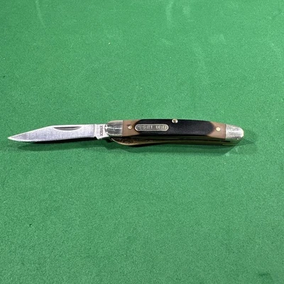 VINTAGE  "OLD TIMER" SCHRADE 180T SINGLE LINER LOCK BLADE POCKET NICE CONDITION - Image 1 of 4