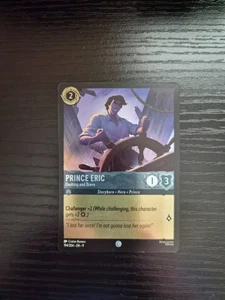 Disney Lorcana Fabled - Prince Eric - Dashing and Brave #194/204 - Cold Foil - Picture 1 of 2