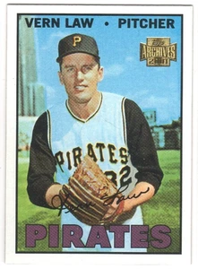 2001 Topps Archive VERN LAW card #351 - Picture 1 of 2
