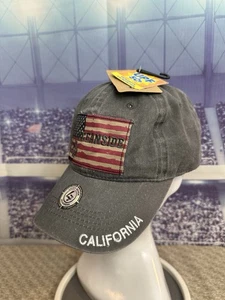 Oceanside California UPF50+ Truckermütze Distressed Patch Lucky 7 CHB102 grau USA - Bild 1 von 12