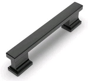20 Pack Matte Black Cabinet Pulls 3-3/4 Inch(96mm) Hole Center Drawer Pulls - Picture 1 of 2