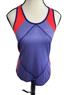 Camiseta sin mangas Nike para mujer talla S púrpura roja espalda deportiva Dri-Fit entrenamiento gimnasio Foto 1 de 4
