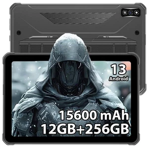 R7 Rugged Tablet Android 13, 15600mAh 10.1 Inch HD+ Waterproof Tablet, 12GB+2... - Picture 1 of 9