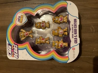 Care Bears Edición Oro y Rubí Especial Coleccionista Set 6-PK Osos Exclusivo Nuevo Foto 1 de 4