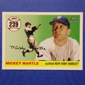 2006 Topps Baseball Mickey Mantle Karte #MHR239 (MM78) - Bild 1 von 2