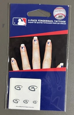 Paquete de 4 tatuajes de béisbol Arizona Diamondbacks Temp ¡¡Nuevo!!! Foto 1 de 2
