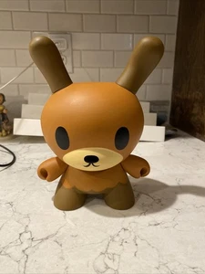 Little Inky Kidrobot Dunny (8 inch) 2-Faced Vinyl Figure David Horvath 2004 - Picture 1 of 15
