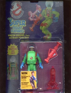 Figura de acción Kenner The Real Ghostbusters 1984 tarjeta Winston Zeddmore - Imagen 1 de 2