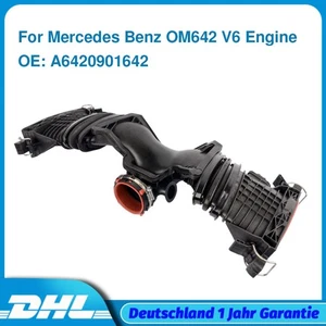 Für Mercedes Benz OM642 Luftmassenmesser Ansaugrohr A6420901642 Motor 3.0 V6 CDI - Bild 1 von 10