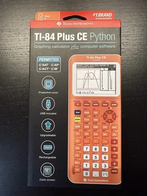 Texas Instruments TI-84 Plus CE Python Color Graphing Calculator - Image 1 of 2