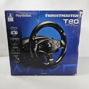 Thrustmaster T80 Playstation Racing Steering Wheel & Pedals New Open Box - Picture 1 of 6