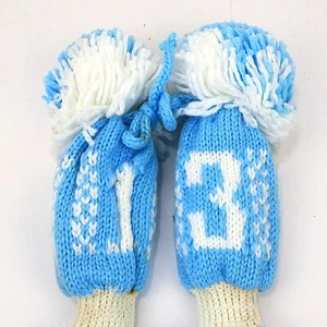 Glove-Mate Knit Pom-Pom Golf Club Headcovers Cosmetic Blemishes Rescue Fairway - Picture 1 of 8